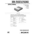 SONY XM255 EX/NX Service Manual cover photo