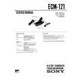 SONY ECM121 Service Manual cover photo