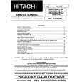 HITACHI 50UX22BA Service Manual cover photo