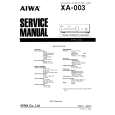 AIWA XA003 Service Manual cover photo
