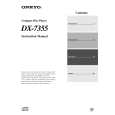 ONKYO DX-7355 Owner's Manual cover photo