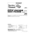 PIONEER CDXP636S X1N/UC Service Manual cover photo