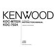 KENWOOD KDC-M7024 Owner's Manual cover photo