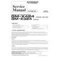 PIONEER GM-X324/XR/UC Service Manual cover photo