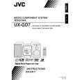 JVC UX-GD7A Owner's Manual cover photo