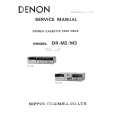 DENON DR-M2 Service Manual cover photo