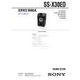 SONY SSX30ED Service Manual cover photo