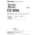 PIONEER CX-3098 Service Manual cover photo