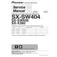 PIONEER SX-X360/KUCXCN Service Manual cover photo