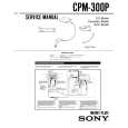 SONY CPM-300PC Service Manual cover photo