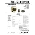 SONY SRSD4100 Service Manual cover photo