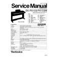 TECHNICS SX-PX103M Service Manual cover photo