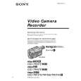 SONY CCD-TRV87E Owner's Manual cover photo