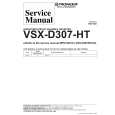 PIONEER VSX-D307-HT/KUXJI Service Manual cover photo