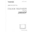 TOSHIBA 2860DF Service Manual cover photo