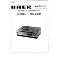 UHER VC300 Service Manual cover photo