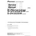 PIONEER S-DV252SW/XJC/E Service Manual cover photo