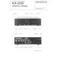 KENWOOD KA-1030 Service Manual cover photo