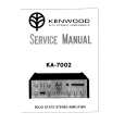 KENWOOD KA-7002 Service Manual cover photo