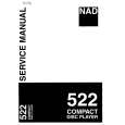 NAD 522 Service Manual cover photo