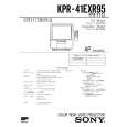 SONY KPR41EXR95 Service Manual cover photo