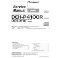 PIONEER DEH-P3110 Service Manual cover photo