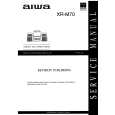 AIWA XRM70 EZ Service Manual cover photo