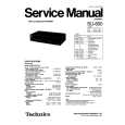 TECHNICS SU600 Service Manual cover photo
