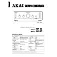 AKAI AM-17 Service Manual cover photo