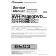 PIONEER AVH-P5050DVD/XN/RC Service Manual cover photo