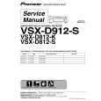 PIONEER VSX-D812-K/FXJI Service Manual cover photo