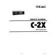 TEAC C-2X Service Manual cover photo