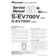 PIONEER S-EV700V/XJM/E Service Manual cover photo