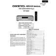 ONKYO DVS939 Service Manual cover photo