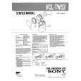 SONY VCLTW52 Service Manual cover photo