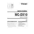 TEAC MC-DX10 Service Manual cover photo