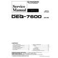 PIONEER DEQ7600/UC/ES Service Manual cover photo