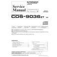 PIONEER CDS9036 Service Manual cover photo