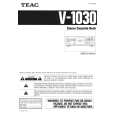 TEAC V1030 Owner's Manual cover photo