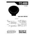 SONY TTS-8000 Service Manual cover photo