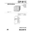 SONY CDP-M11C Service Manual cover photo