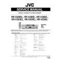 JVC HRV200EL/EX/EY Service Manual cover photo