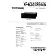 SONY XR-6054 Service Manual cover photo