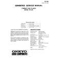 ONKYO DX-330 Service Manual cover photo