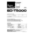 PIONEER SD-T5000 Service Manual cover photo