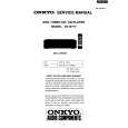 ONKYO DVS717 Service Manual cover photo