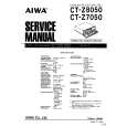 AIWA CTZ7050 Service Manual cover photo