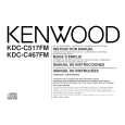 KENWOOD KDCC467FM Owner's Manual cover photo