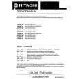 HITACHI CS2542SAT Service Manual cover photo