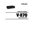 TEAC V870 Service Manual cover photo